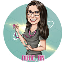 Завантажте зображення в засіб перегляду галереї, Custom Nurse Logo