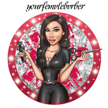 Load image into Gallery viewer, Barber Logo Design / barber shop logo