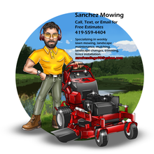 Завантажте зображення в засіб перегляду галереї, Lawn Care Logo