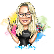 Завантажте зображення в засіб перегляду галереї, Face Painter Logo