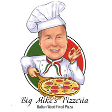 Load image into Gallery viewer, Pizza Chef Logo