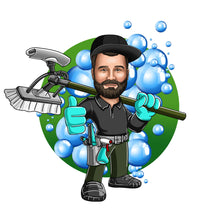 Завантажте зображення в засіб перегляду галереї, Car Wash & Car Detailing Logo