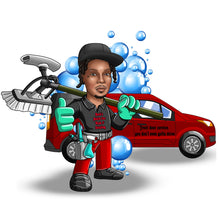 Завантажте зображення в засіб перегляду галереї, Car Wash & Car Detailing Logo