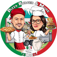 Load image into Gallery viewer, Pizza Chef Logo