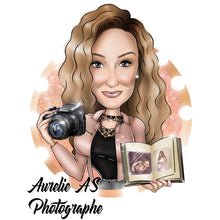 Завантажте зображення в засіб перегляду галереї, Photographer Logo - portraitlogo.com
