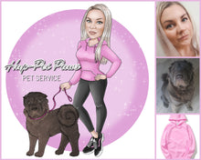 Завантажте зображення в засіб перегляду галереї, Dog Walking Logo