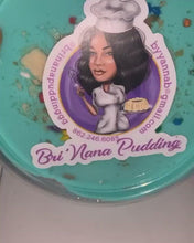 Завантажте та відтворіть відео в засобі перегляду галереї, Sticker Design (can be ONLY purchased with a portrait logo listing)