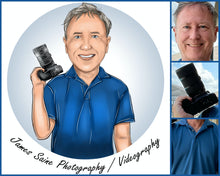 Завантажте зображення в засіб перегляду галереї, Photographer Logo - portraitlogo.com