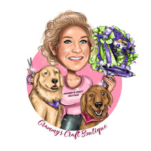 Завантажте зображення в засіб перегляду галереї, Custom Portrait Logo for your business