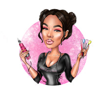 Завантажте зображення в засіб перегляду галереї, Beauty Salon Logo - portraitlogo.com