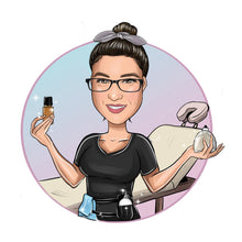 Завантажте зображення в засіб перегляду галереї, Massage Therapist Logo - portraitlogo.com