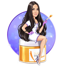 Завантажте зображення в засіб перегляду галереї, Esthetician Logo - portraitlogo.com