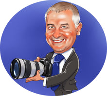 Завантажте зображення в засіб перегляду галереї, Photographer Logo - portraitlogo.com