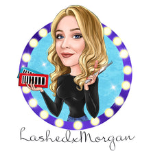 Завантажте зображення в засіб перегляду галереї, Lash Artist Logo - portraitlogo.com