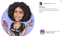 Завантажте зображення в засіб перегляду галереї, Beautician Logo - portraitlogo.com