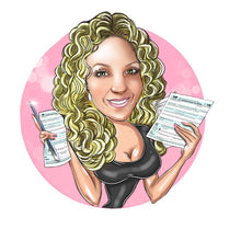 Завантажте зображення в засіб перегляду галереї, Tax Accountant Logo - portraitlogo.com