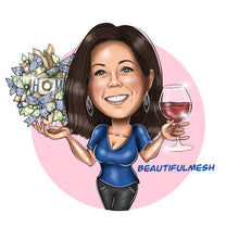 Завантажте зображення в засіб перегляду галереї, Florist Logo - portraitlogo.com