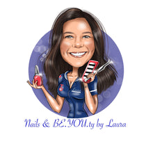 Завантажте зображення в засіб перегляду галереї, Makeup Artist Logo - portraitlogo.com