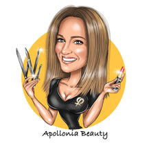 Завантажте зображення в засіб перегляду галереї, Esthetician Logo - portraitlogo.com