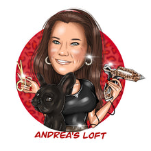 Load image into Gallery viewer, Pet Sitter Logo - portraitlogo.com