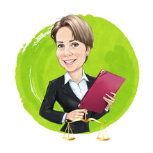 Load image into Gallery viewer, Lawyer Logo - portraitlogo.com