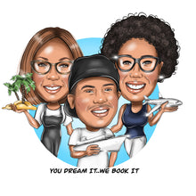 Завантажте зображення в засіб перегляду галереї, Travel Agent Logo - portraitlogo.com