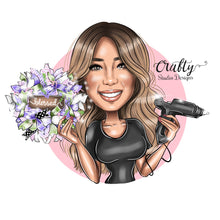 Load image into Gallery viewer, Holiday Decorator Logo - portraitlogo.com