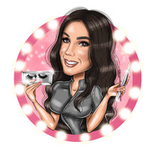 Завантажте зображення в засіб перегляду галереї, Lash Artist Logo - portraitlogo.com