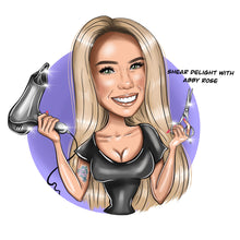 Завантажте зображення в засіб перегляду галереї, Hairdresser Logo - portraitlogo.com