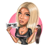 Завантажте зображення в засіб перегляду галереї, Hair Stylist Logo - portraitlogo.com