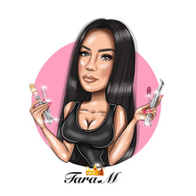 Завантажте зображення в засіб перегляду галереї, Hairdresser Logo - portraitlogo.com