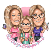 Завантажте зображення в засіб перегляду галереї, Custom cartoon portrait logo for your business - portraitlogo.com