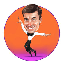 Завантажте зображення в засіб перегляду галереї, Dance Instructor Logo - portraitlogo.com