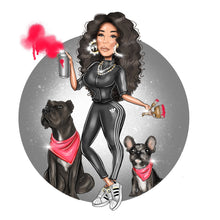 Load image into Gallery viewer, Pet Sitter Logo - portraitlogo.com