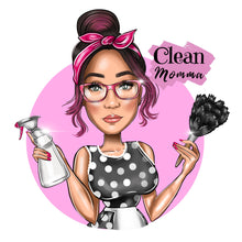 Завантажте зображення в засіб перегляду галереї, Cleaning Business Logo - portraitlogo.com