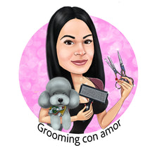 Load image into Gallery viewer, Pet Sitter Logo - portraitlogo.com