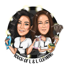 Завантажте зображення в засіб перегляду галереї, Cleaning Business Logo - portraitlogo.com