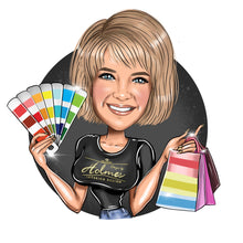 Завантажте зображення в засіб перегляду галереї, House Painter Logo / house decorator logo