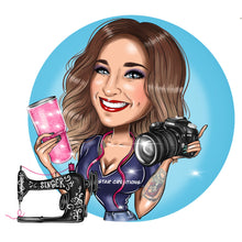 Завантажте зображення в засіб перегляду галереї, Photographer Logo - portraitlogo.com