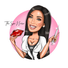 Завантажте зображення в засіб перегляду галереї, Esthetician Logo - portraitlogo.com