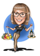 Завантажте зображення в засіб перегляду галереї, Food Blogger Logo