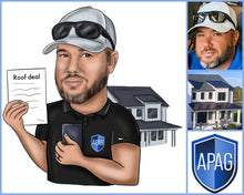 Завантажте зображення в засіб перегляду галереї, Roofer Logo