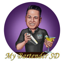 Завантажте зображення в засіб перегляду галереї, Bartender Logo