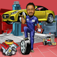 Завантажте зображення в засіб перегляду галереї, Car Mechanic Logo