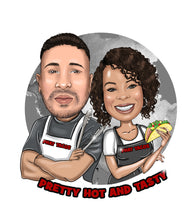 Завантажте зображення в засіб перегляду галереї, Tacos Chef Logo