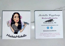 Load image into Gallery viewer, Custom Business Card Design (can be ONLY purchased with a portrait logo listing)