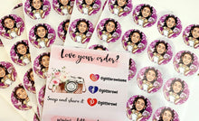 Завантажте зображення в засіб перегляду галереї, Sticker Design (can be ONLY purchased with a portrait logo listing)