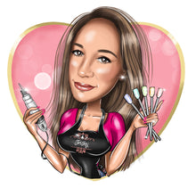 Load image into Gallery viewer, Custom Business Card Design (can be ONLY purchased with a portrait logo listing)