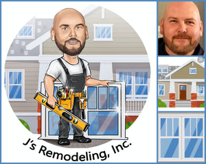 Builder Logo - portraitlogo.com