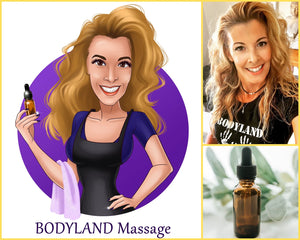 Massage Therapist Logo - portraitlogo.com